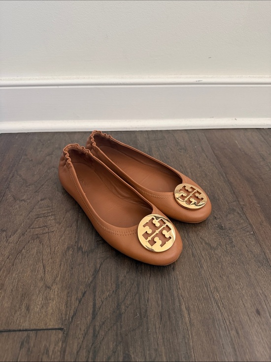 Tory Burch Shoes - Tory Burch Cognac Ballet Flats